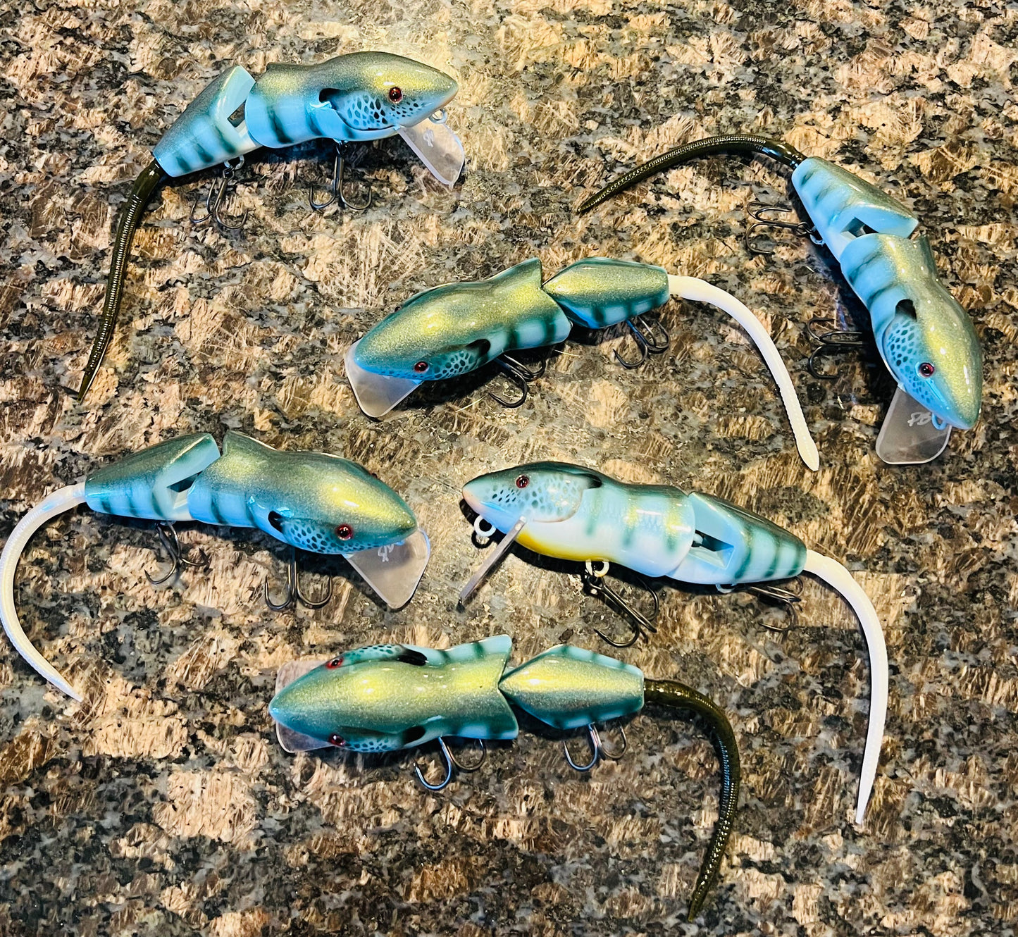 2 piece Pb rat custom bluegill