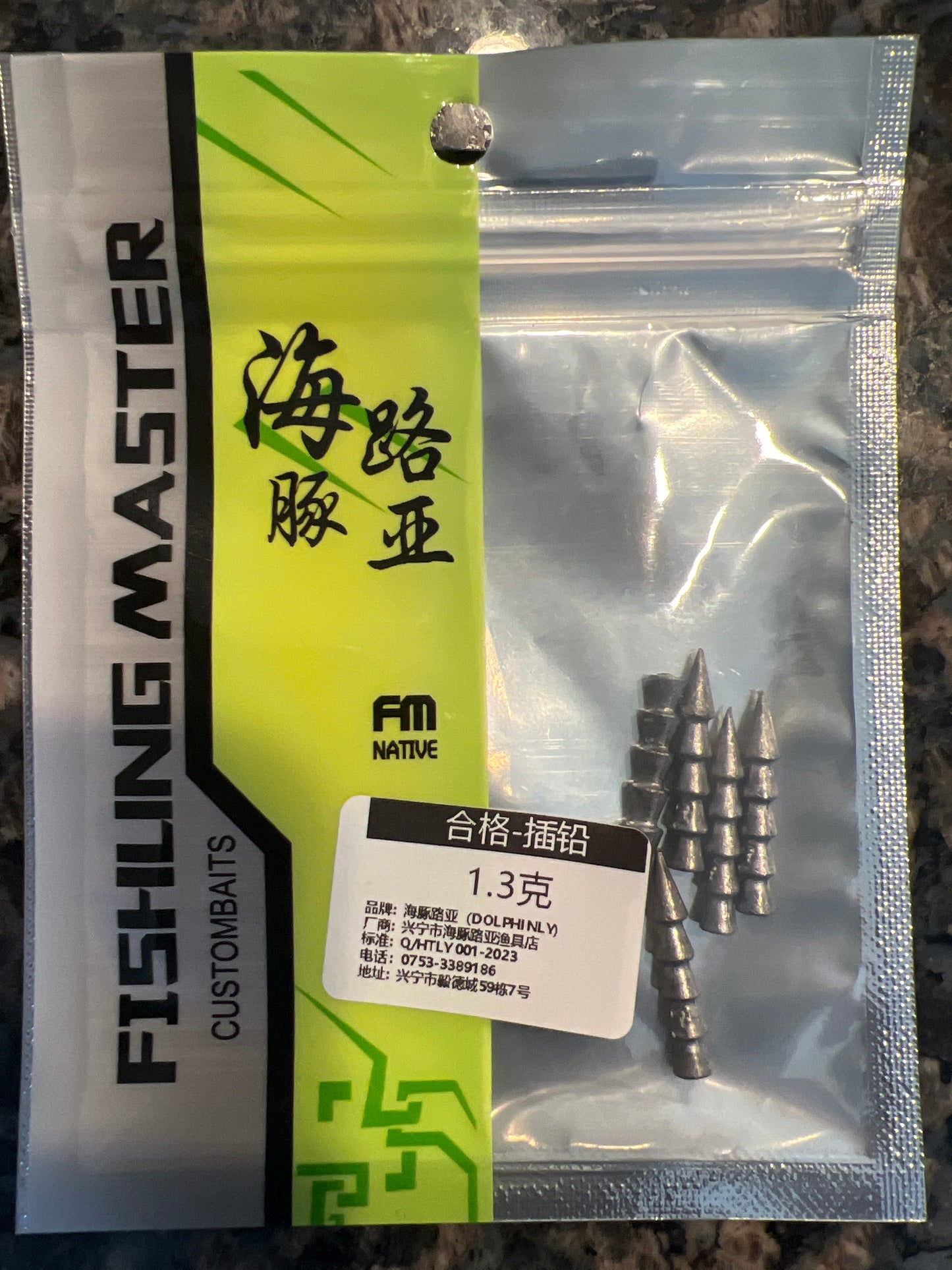 Lead nail weight