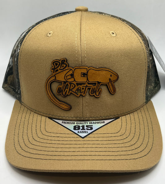 Pb rat hats leather patch